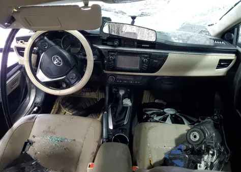 2016 Toyota Corolla L из США, поврежденный, VIN 2T1BURHEXGC522670